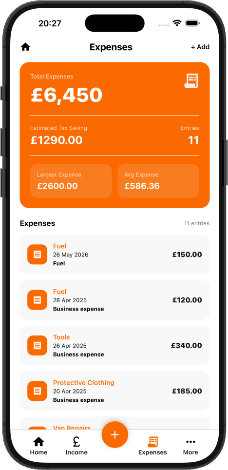Tax estimate preview